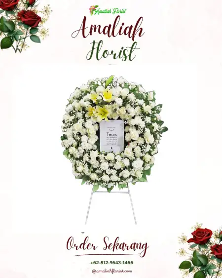 Krans Bunga Duka Kebon Jati